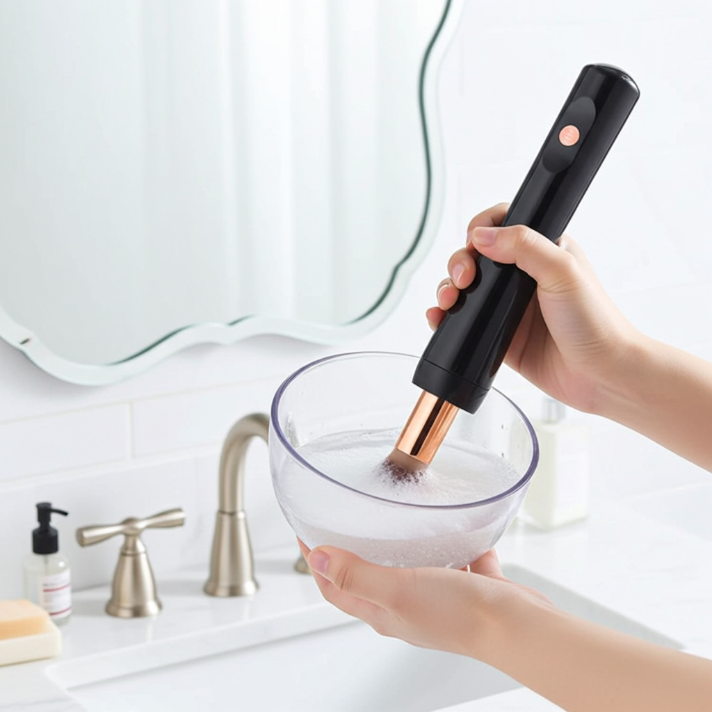 Kit de nettoyage de pinceaux de maquillage